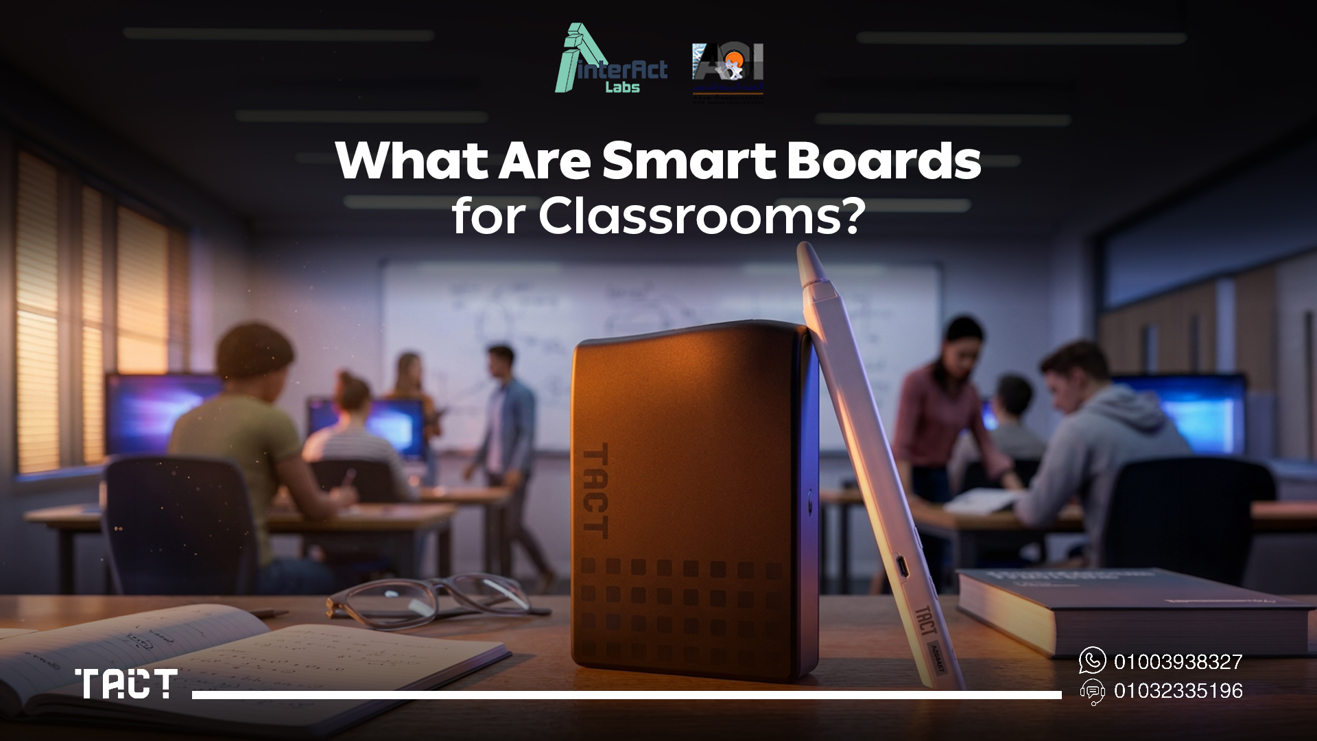Smart Boards for Classrooms — Tact Panel by Interact Labs