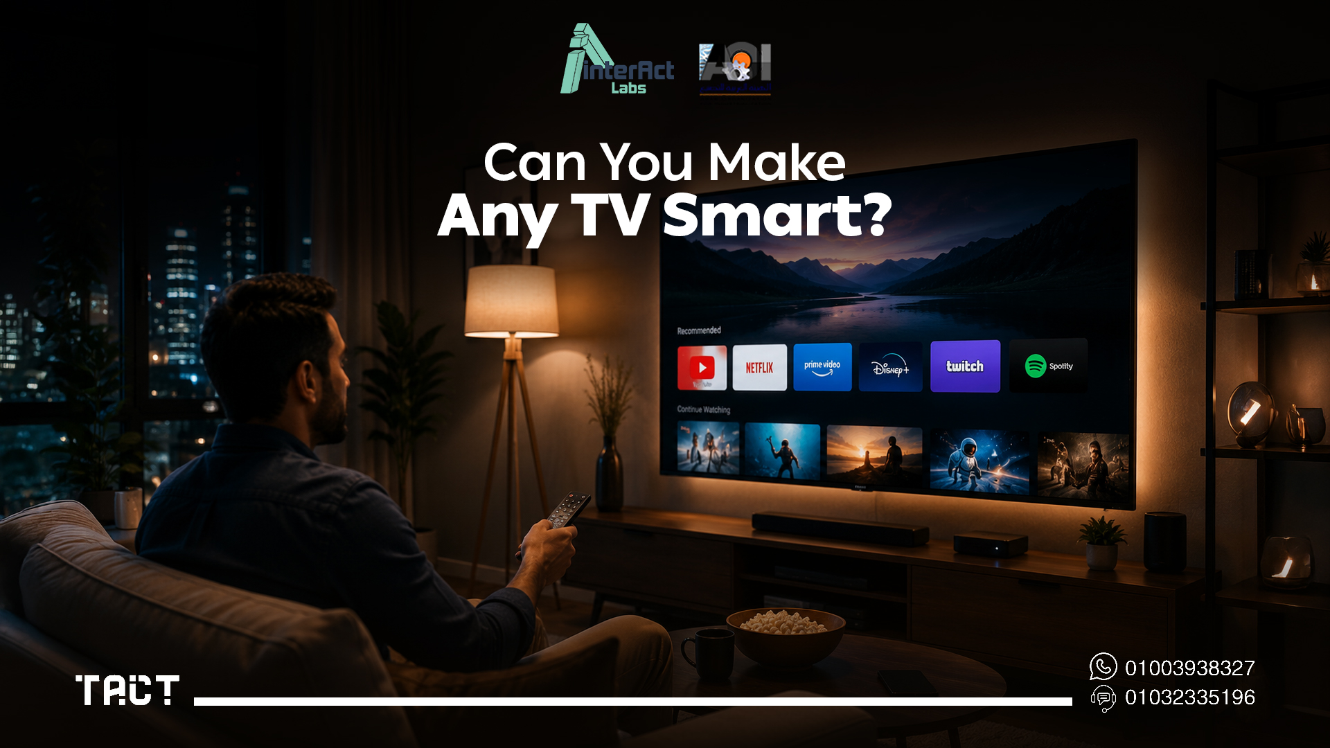 How to Make My TV Smart — Tact Device by Interact Labs