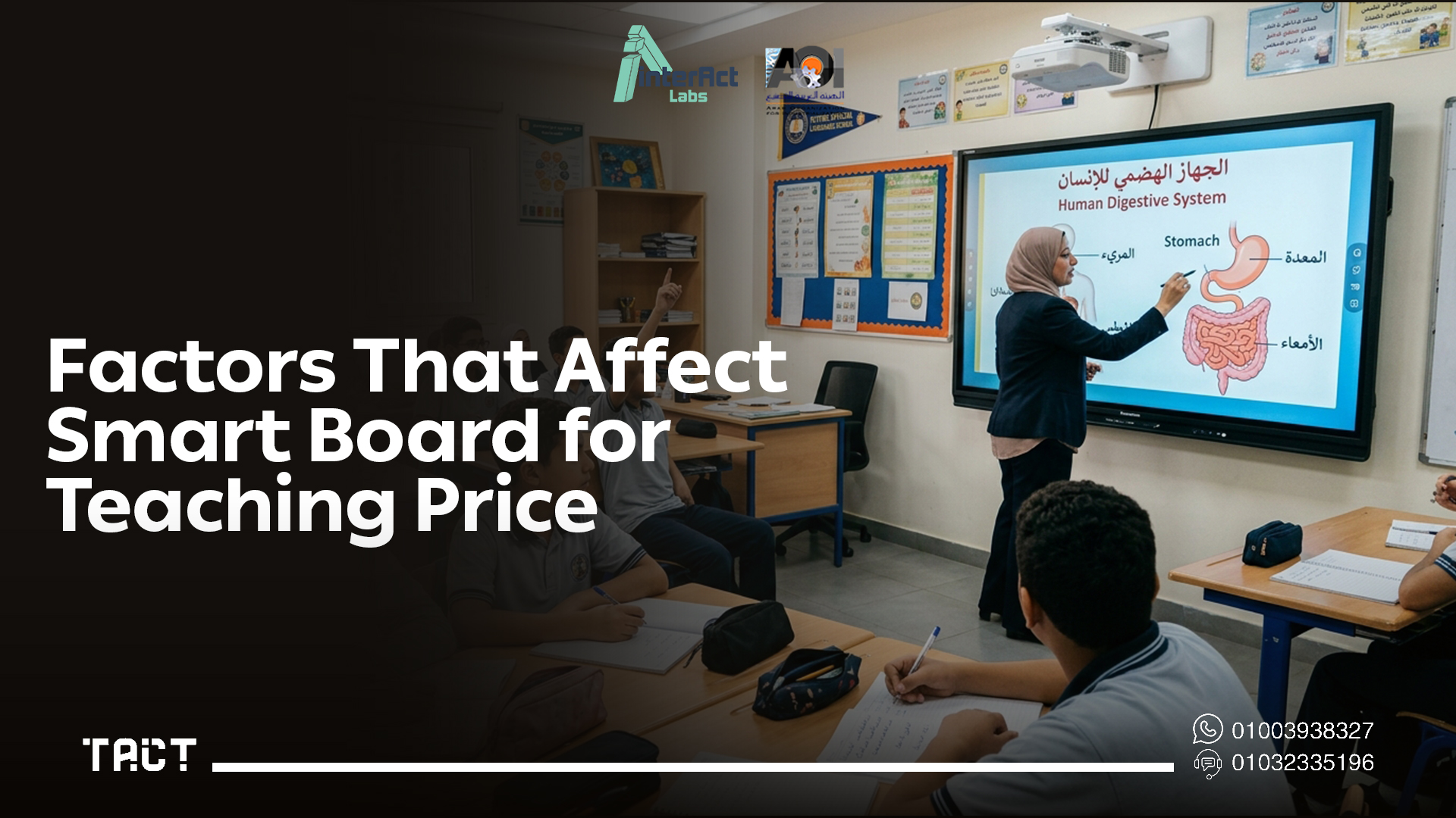 Smart Board for Teaching Price — Tact Device by Interact Labs
