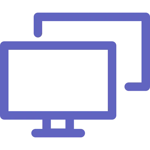 شاشتين في شاشة