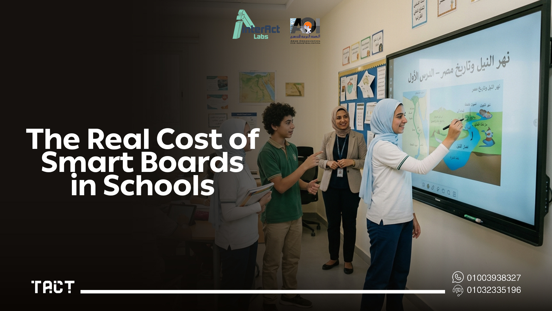 Smart Board Cost Egypt — Tact Device by Interact Labs
