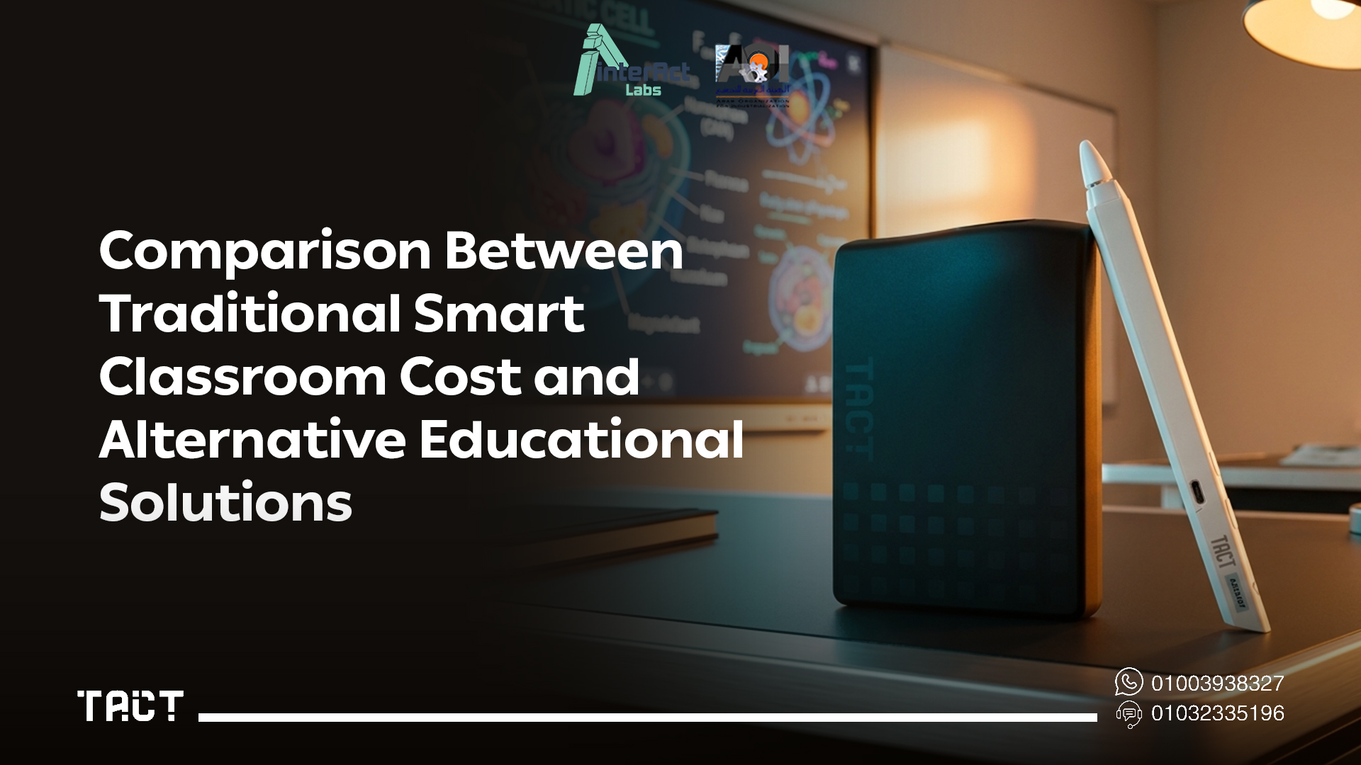  Smart Classroom Cost Egypt — Tact Device by Interact Labs
